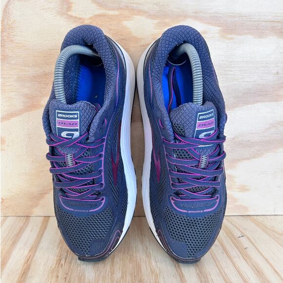Brooks - Dyad 9 - Running Shoes - Gray/Purple - Women's - 9(D) Wide -1202231D442 - Picture 7 of 9